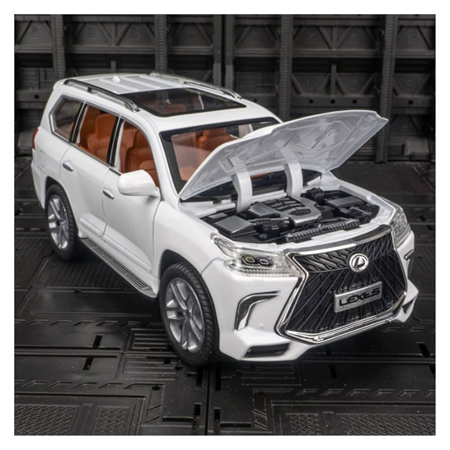 Amazon.com: CHANGZHENZHEN Toy car Model 1:24 for Lexus LX570